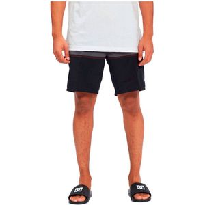 DC SHOES Midway 19 Zwemshorts Heren - Black - 31