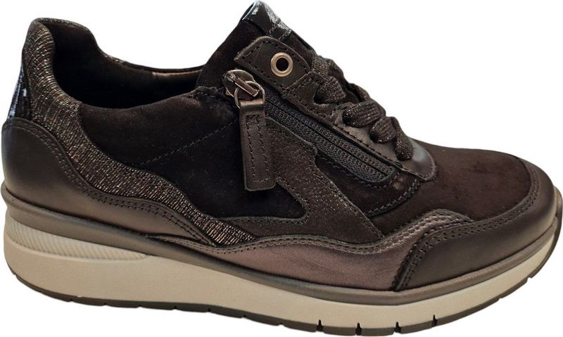 Gabor 306 Sneakers - Leer - Dames - Zwart - Maat 37