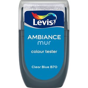 Levis Muurverf Kleurtester Mat Mix - Clear Blue B70 - 30 ML