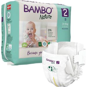Bambo Nature luiers maat 2 S (30 stuks)  3 tot 6 kg
