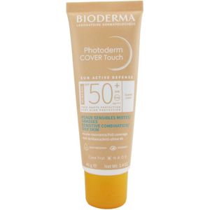 Bioderma - Photoderm COVER Touch - Minerale zonnecrème - SPF50+ - 40 gram - licht