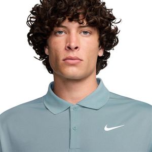 Nike Heren DriFit Victory Solid Golf Polo Oceaan Blauw