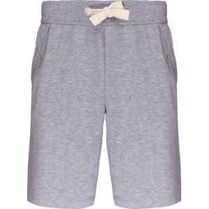 Licht Grijze bermuda sweatpants merk Kariban maat 4XL