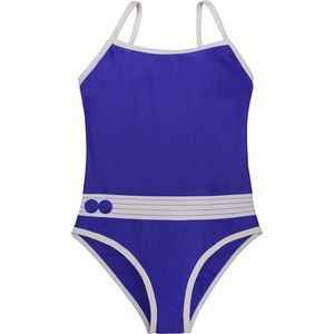 Badpak met 2 knoppen Violet blue 140-146