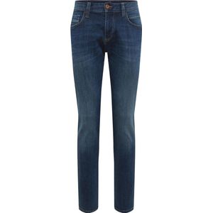 camel active Regular Fit 5-Pocket katoenen Jeans - Maat menswear-35/36 - Blau