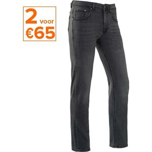 Brams Paris - Heren Jeans - Lengte 34  - Slimfit - Stretch - Dark Grey