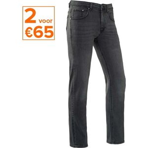 Brams Paris - Heren Jeans - Lengte 32  - Slimfit - Stretch - Dark Grey