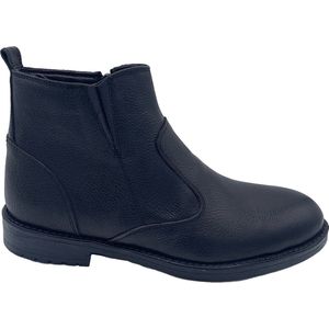 Chelsea boots- Heren laarzen- Mannen schoenen 1028- Leer- Maat 43
