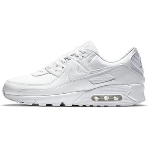 Nike Air Max 90 Leather Triple White Maat 44.5