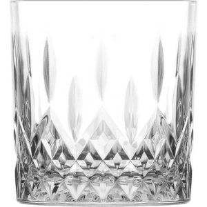 Whiskyglazen Set voor Gin, Bourbon, Rum en Cocktails - Luxe Drinkglazen voor Whiskyliefhebbers - 6 x 280 ml