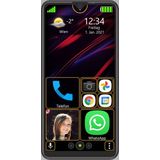 Beafon M6SS Simlock vrije Senioren Smartphone Android 10 4G Touchscreen 6,26”- 15,9 cm WhatsApp SOS Knop Nederlandstalig menu