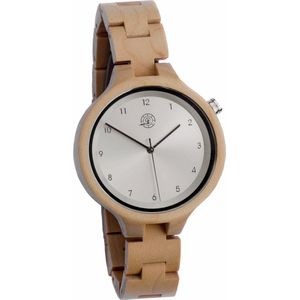 Greenwatch Grace Eikenhout | Houten horloge dames