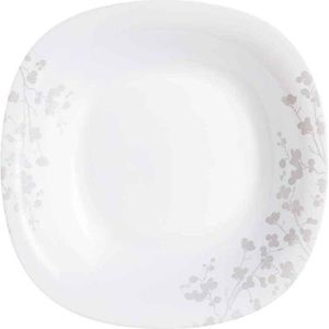 Luminarc Ombrelle Servies - Diepe Borden - Wit - D21cm - (set van 6) En Yourkitchen E-kookboek - Heerlijke Smulrecepten