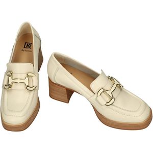 Hak Witte Pumps Bristol Damesschoenen Slingback Pumps Lage Hak