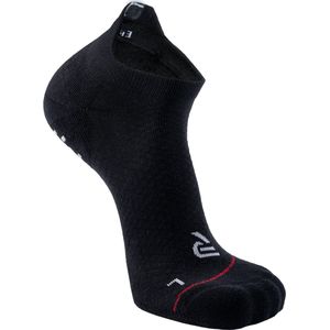 RØFF SOCKS® Gripsokken - Yoga sokken - Sportsokken - Hardloopsokken - Tennissokken - 2pack - Naadloos - Enkelsok - Biologisch Katoen - Zwart - Maat 39-41