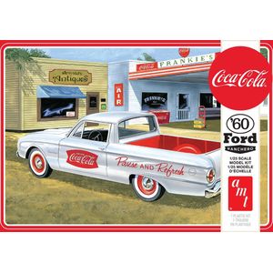1:25 AMT 1189 Coca-Cola 1960 Ford Ranchero Plastic Modelbouwpakket