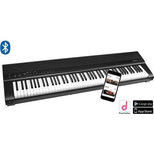 Medeli SP201+/BK - Digitale stagepiano, Bluetooth, zwart - mat zwart