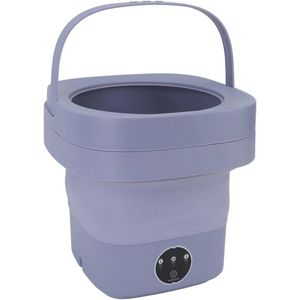 Opvouwbare Mini Wasmachine voor Ondergoed - Draagbare en Automatische 6,5L Machine voor Studenten en Reizen