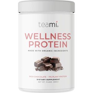 Teami Wellness Protein Chocolate Shake - Biologische plantaardige eiwitpoeder