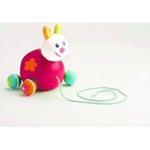 Boikido Bunny Pink Trekfiguur - Konijn hout