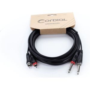 Cordial EU 6 PC Audiokabel 6 m - Audio kabel