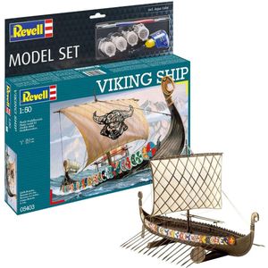 1:50 Revell 65403 Viking Ship - Model Set Plastic Modelbouwpakket-