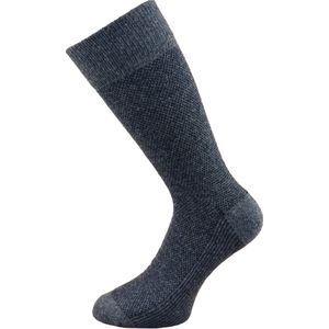 Lamswollen sokken - Gemêleerd Grijs - Maat 41-44