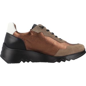 Wonders Track - dames sneaker - goud - maat 37 (EU) 4 (UK)