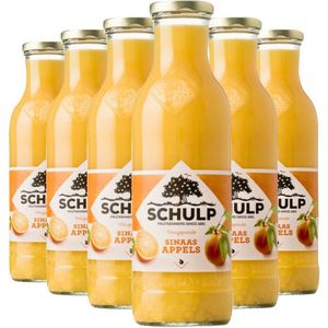 Schulp Sinaasappelsap Ambachtelijk 6 x 0,75 liter