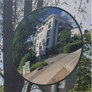 Spion ronde bewakingsspiegel - acrylglas 800 mm