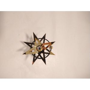 Menu Design - Kerstornament - Kerstster met Swarovski kristallen