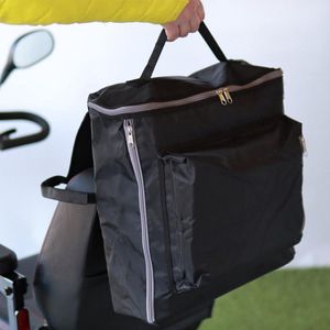 Scootmobiel rugleuningtas deluxe - Boodschappentas rugleuning scootmobiel - Luxe scootmobiel tas