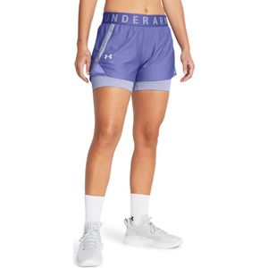 Under Armour Play Up 2-in-1 Shorts Dames Sportbroek - Paars - Maat S