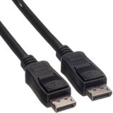 DisplayPort kabel - versie 1.2 (4K 60Hz) / zwart - 2 meter