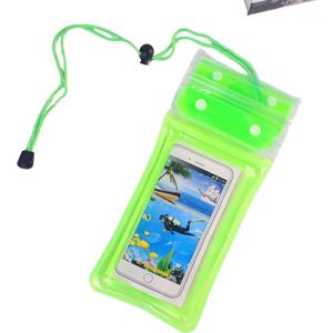 Livano Waterdichte Telefoonhoesjes - Waterdicht Telefoonzakje - Waterproof Festival Opbergtasje - Documententasje - Waterbestendig - Groen