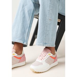 Mexx Sneaker June - Dames - Wit / Roze - Maat 39