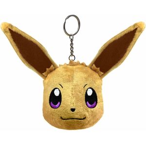 Pluche Sleutelhanger Eevee, Pokemon Let's Go