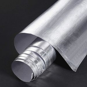 Warmtereflecterende Hittebeschermingsplaat - Zelfklevend, Aluminium Bekleed, Duurzaam Hittebestendig Materiaal voor Slangen en Auto's (91 x 122 cm)
