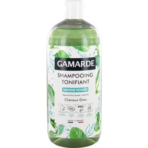 Gamarde Toning Shampoo Pepermunt Biologisch Vet Haar 500 ml