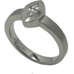 Ring - wit goud - 18 karaat - diamant - Verlinden juwelier