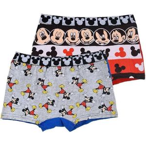 Mickey Mouse  - Boxershorts - Duopack - Maat 116/128 - 6/8 jaar