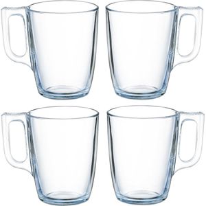 Arcoroc Theeglazen Ceylon - 18x - transparant glas - 6.5 x 8 cm - 250 ml