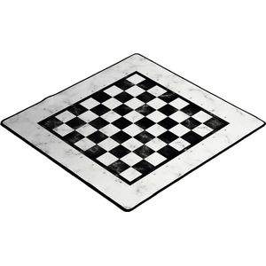 Offline - Speelmat: Chess White - 40x40 cm - Polyester