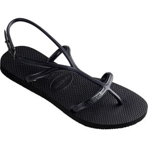 Havaianas allure dames slippers zwart, maat 33/34