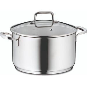 Kela Flavoria Zilver 5,5L Braadpan - Inclusief deksel