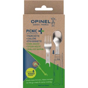 Opinel Picnic Plus 3-delig Bestekset - Outdoor accessoires -