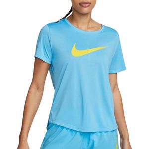Nike One Dri-FIT Swoosh Sportshirt Vrouwen - Maat S