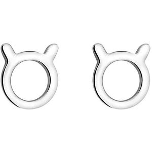 Zodiac Taurus Oorbellen - Minimalistisch Sterrenbeeld Stier oorknopjes - Oorknopjes Stier - Oorstekers Sterrenbeeld Stier - Zilveren Sterrenbeeld Oorknopjes - Zilveren oorstekers - Stier oorstekers - Amona Jewelry