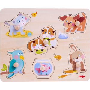 HABA 306541 puzzel Vormpuzzel 6 stuk(s) Dieren