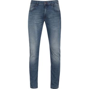 Petrol Industries - Heren Seaham Slim Fit Jeans - Zwart/Blauw - Maat W34L34